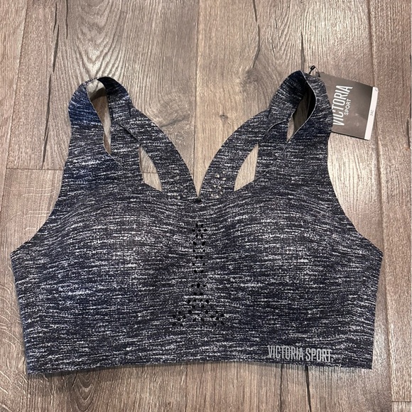 New Victoria's Secret Victoria Sport Angel Max Laser Cut 34C Max Support Strappy - Picture 2 of 8